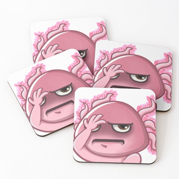 Item preview, Facepalm Axolotl designed and sold by shanodin.