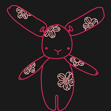 Artwork thumbnail, Flower Rabbit by Arkneer