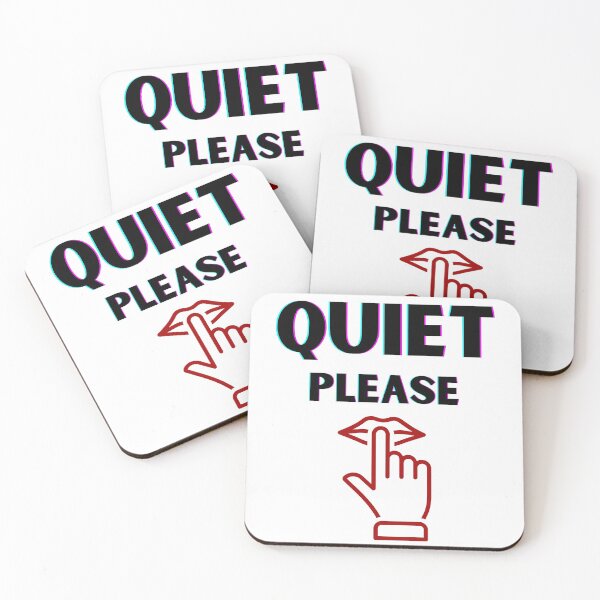 Item preview,  Quiet Please designed and sold by BhavyaBathla.