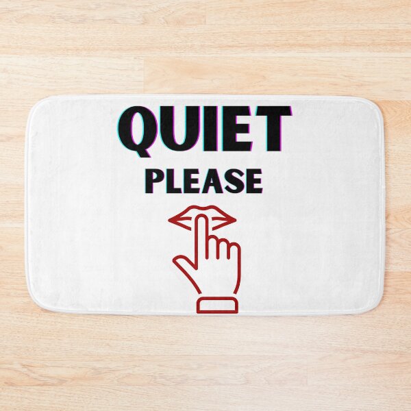Item preview,  Quiet Please designed and sold by BhavyaBathla.