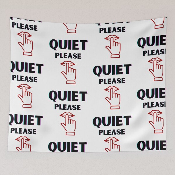 Item preview,  Quiet Please designed and sold by BhavyaBathla.