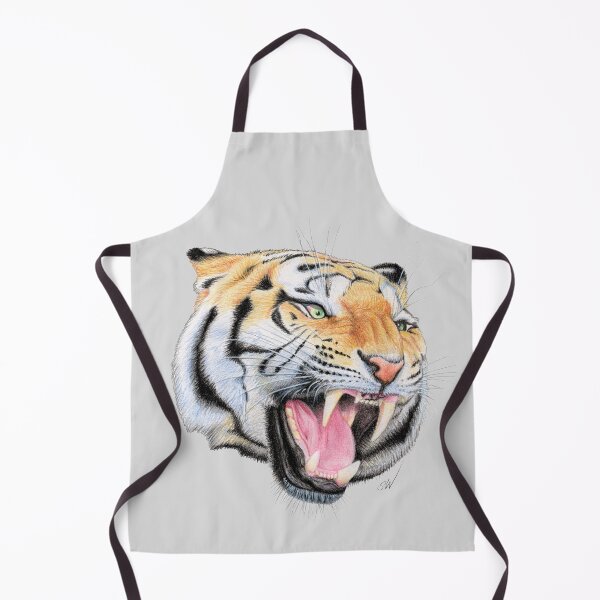 Item preview, Tiger (grey) designed and sold by SandraWarmerdam.