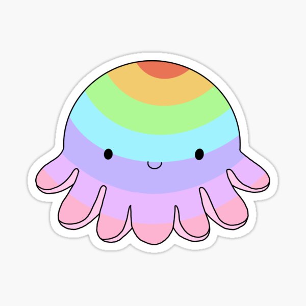 Pride Octopus Sticker