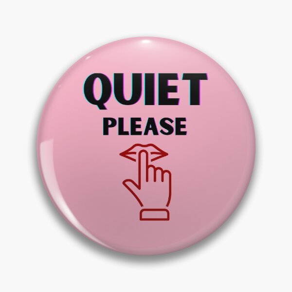 Item preview, Quiet Please designed and sold by BhavyaBathla.
