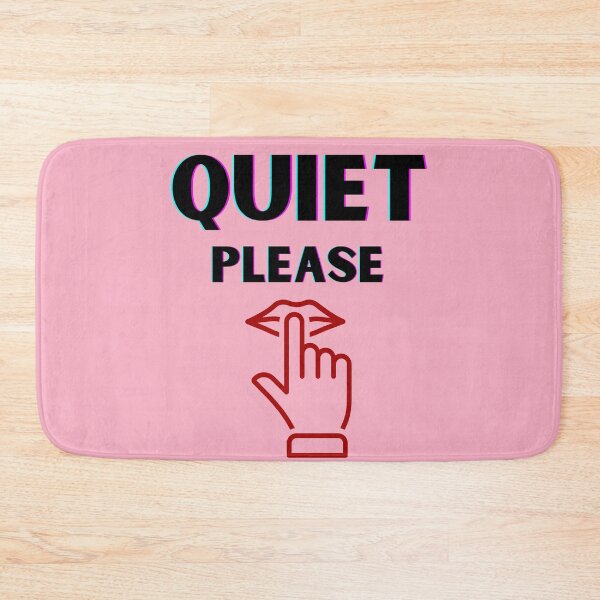 Item preview, Quiet Please designed and sold by BhavyaBathla.