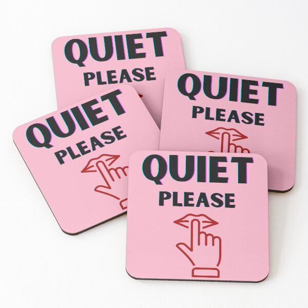 Item preview, Quiet Please designed and sold by BhavyaBathla.