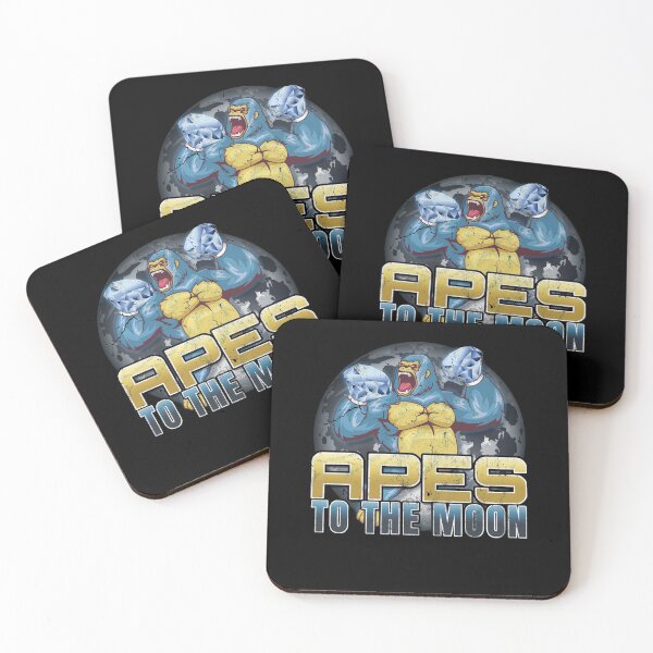 Item preview, Apes To The Moon Diamond Hands HODL Apes Together Strong designed and sold by MarioShirtWorld.