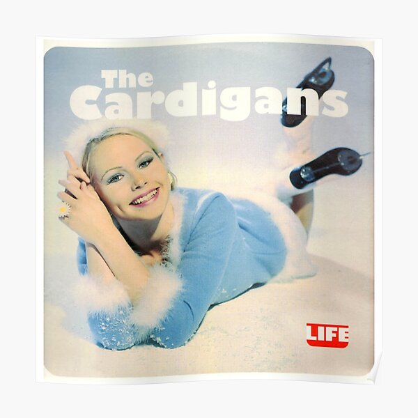 The Cardigans - Life Album Cover Vintage Rock 1995 Alternative Pop Poster