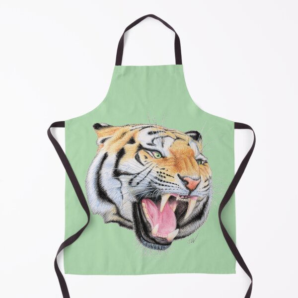 Item preview, Tiger (green) designed and sold by SandraWarmerdam.