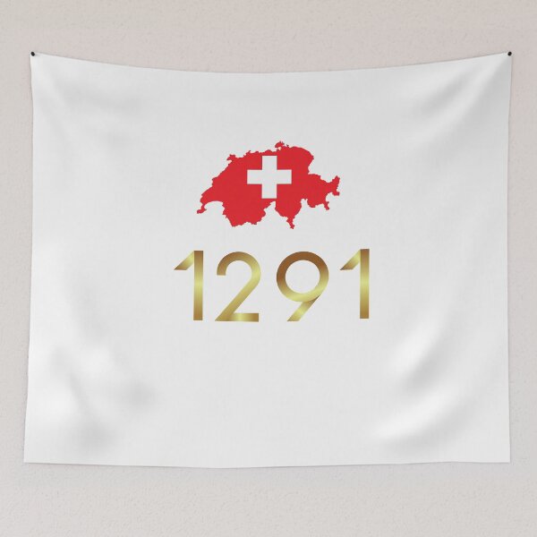 Artikelvorschau, 1. August 1291, Schweizer Nationalfeiertag. Lustiges Design. entworfen und verkauft von Fiftyandfab.