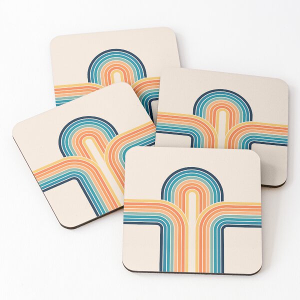 Item preview, Colorful triple retro arches designed and sold by BattaAnastasia.