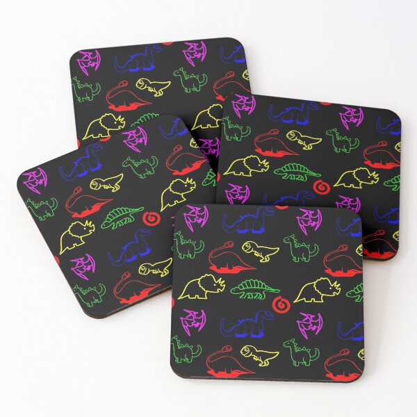Item preview, colorful dinosaurs designed and sold by Asd-Juggy.