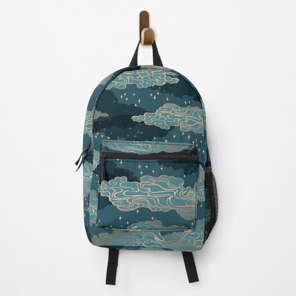 Item preview, Clouds and Stars {Golden and Blue} designed and sold by Cecilia Mok.
