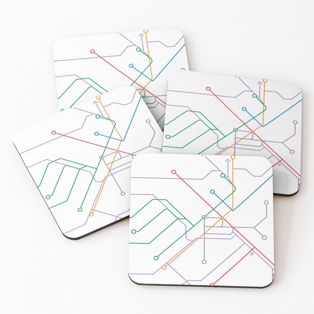 Item preview, Coasters (Set of 4) designed and sold by MashedButtons.