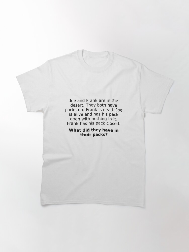 Alternate view of Complex Riddle - Desert Pack Classic T-Shirt