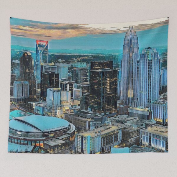 Item preview, Charlotte Skyline designed and sold by SofiaStutio.