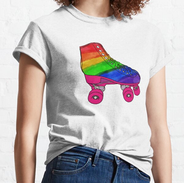 Rainbow Skates Classic T-Shirt