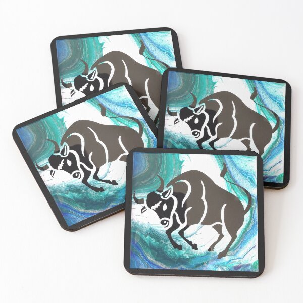 Item preview, Taurus Zodiac Tile designed and sold by CreationStation69.