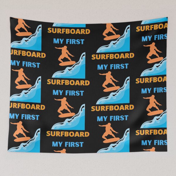 Item preview, My First Surfboard designed and sold by BhavyaBathla.