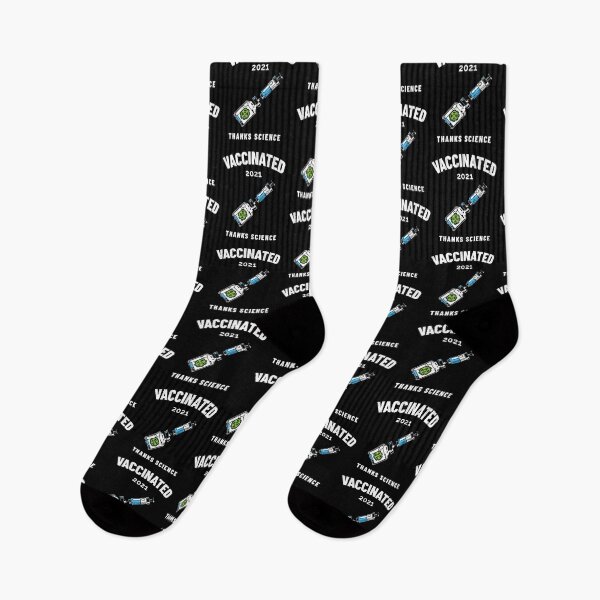 Item preview, Vaccinated 2021 - Thanks Science designed and sold by SportingSpoil.