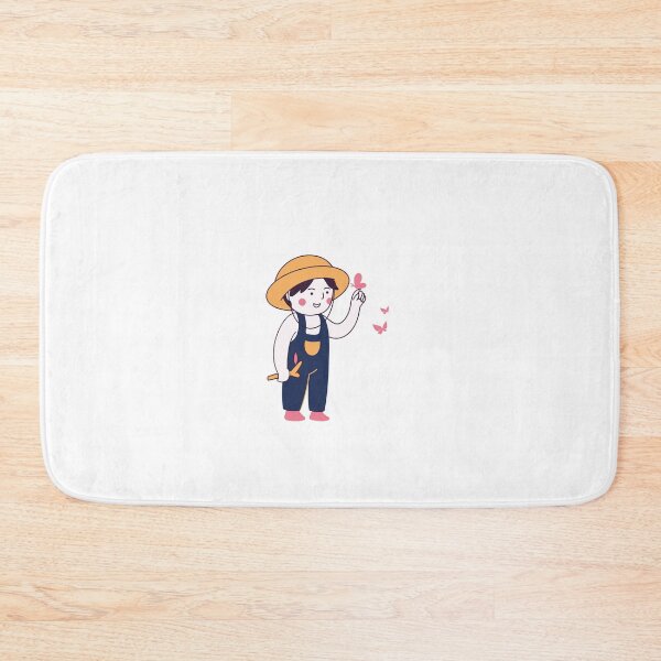 Item preview, A child playing with butterfly. designed and sold by Preetydesign.