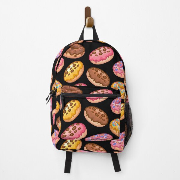 Item preview, Doughnut Pattern With Black Background designed and sold by Legendary  Status.