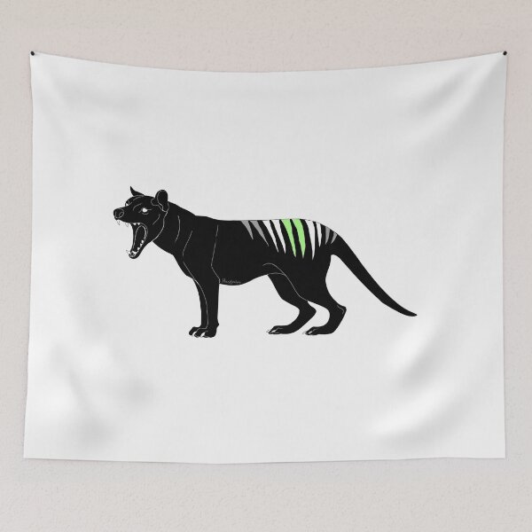Item preview, Thylacine - Agender Pride Flag designed and sold by mesomelas.
