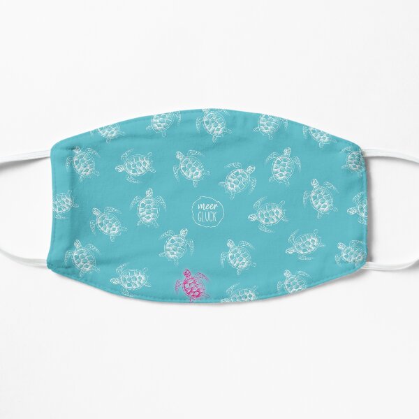Turtle Mania Flache Maske