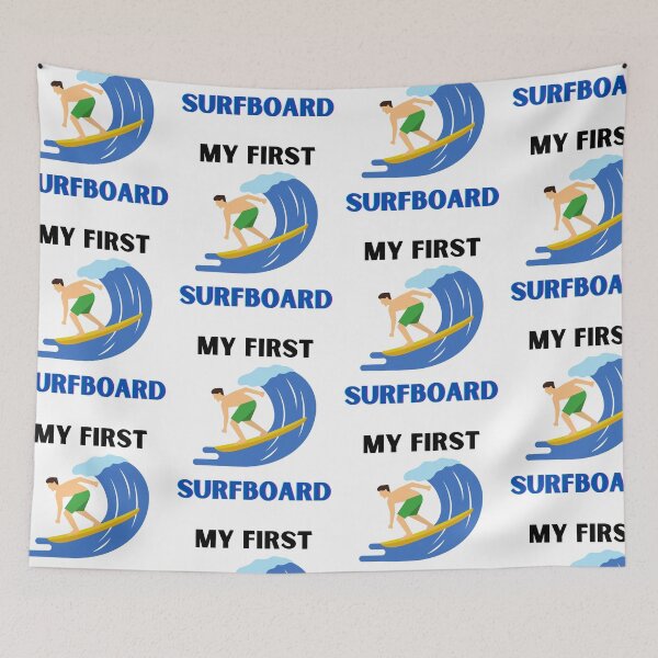 Item preview,   My First Surfboard designed and sold by BhavyaBathla.