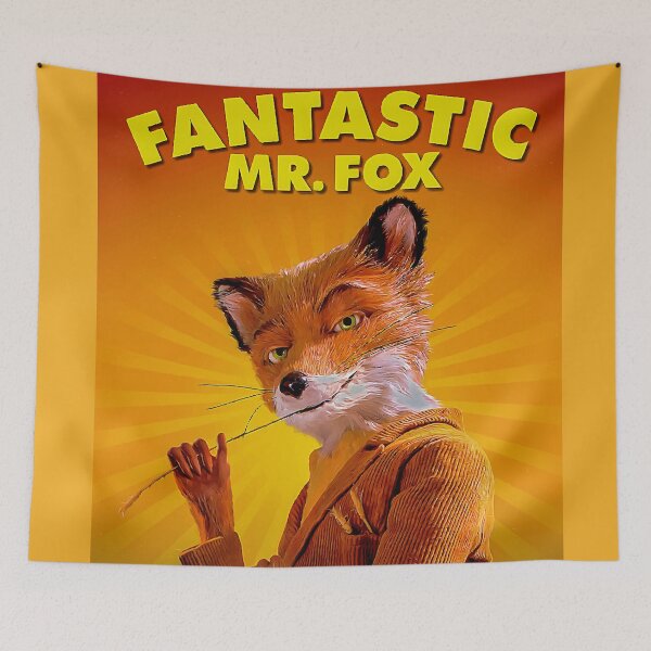 Item preview, Fantastic mr Fox movie poster. designed and sold by Babastyle.