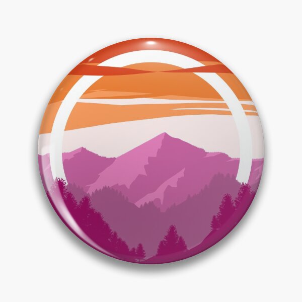 Artikel-Vorschau von Pride Mountain (dezentes lesbisches Pride Flag Design), designt und verkauft von Albrithr.