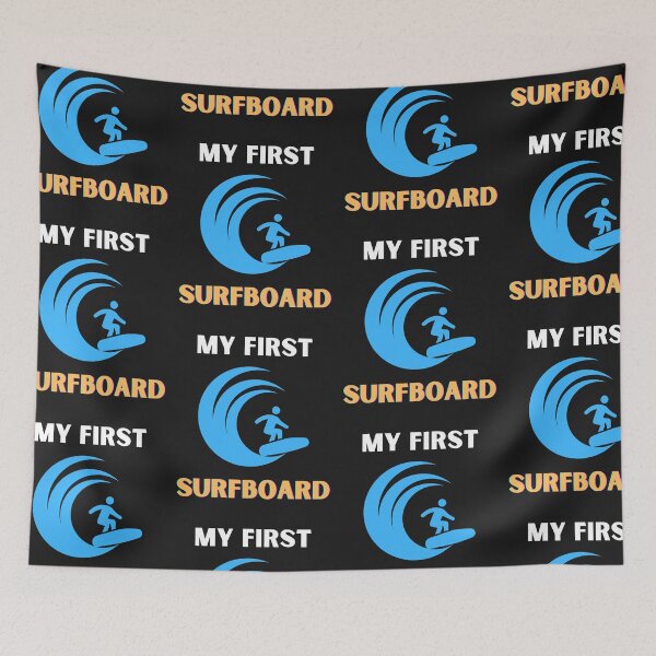 Item preview,    My First Surfboard designed and sold by BhavyaBathla.