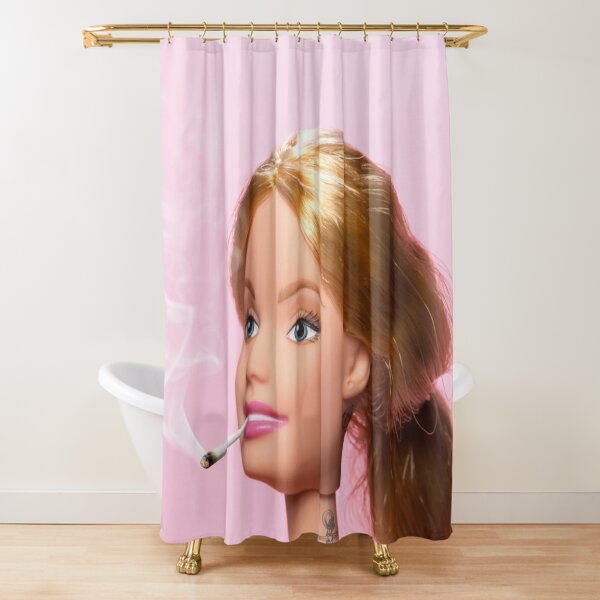 Vintage Barbie Shower Curtains Redbubble