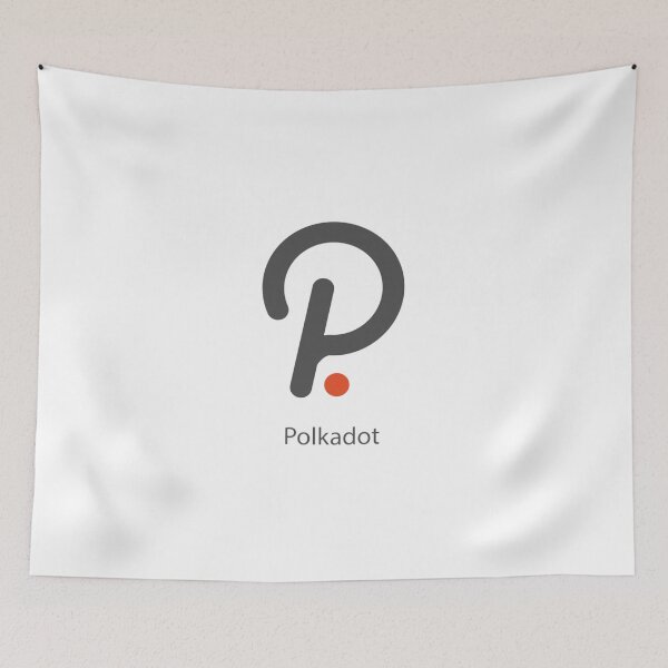 Item preview, Polkadot Crypto Coin designed and sold by CryptoBazaar.
