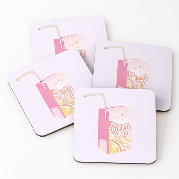 Item preview, Pink Orange Juice Box - 100% Juice Drink designed and sold by TheMajesticGoat.
