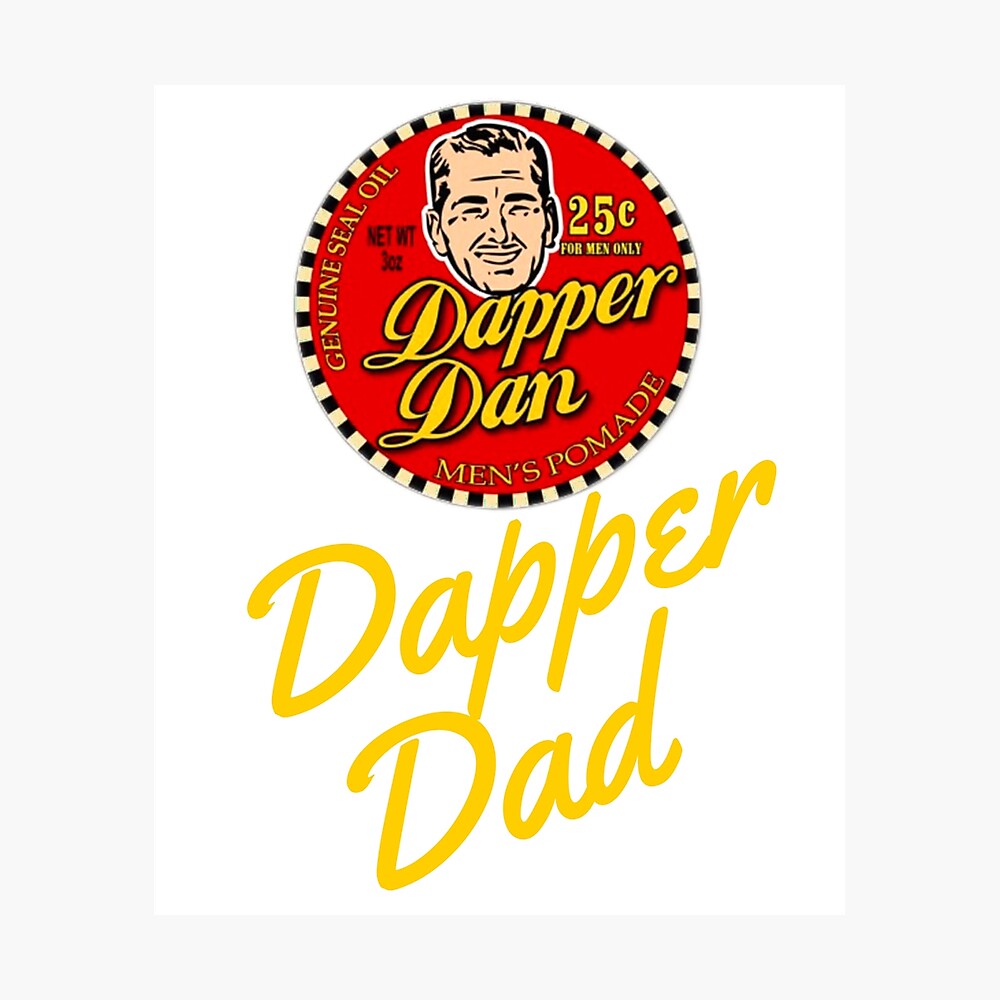 Dapper Dan Bona Fide Sticker for Sale by theatomicowl