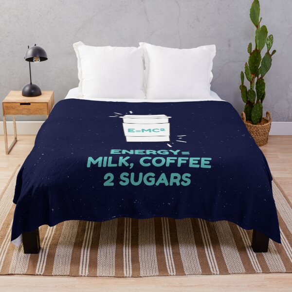 Item preview, E=MC2 Energy = Milk, Coffee, 2 Sugars designed and sold by NebularNerd.