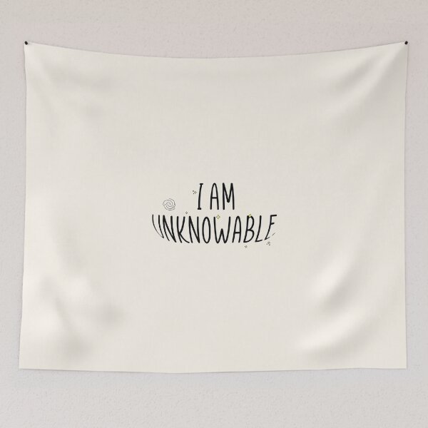 Item preview, i am unknowable designed and sold by Pinu92.