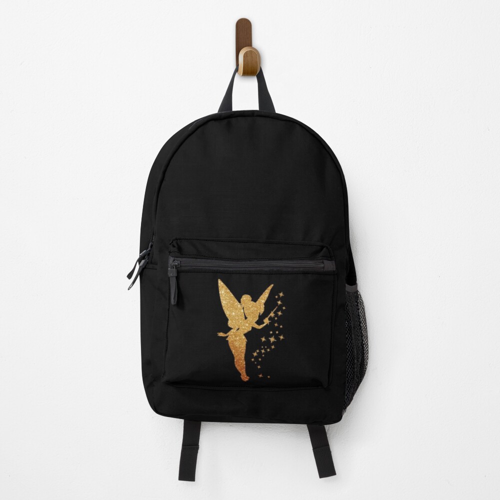 gold glitter backpack