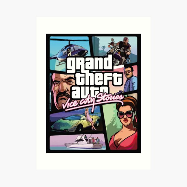 GTA - Vice City Stories Art Print