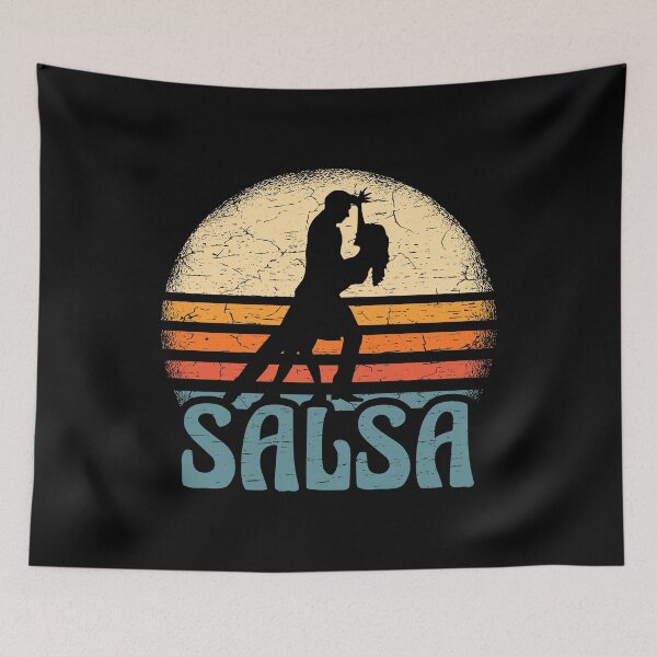 Item preview, Salsa Latina Retro Salsa Latin designed and sold by shirti.
