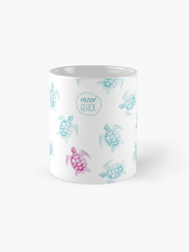 Alternative Ansicht von Turtle Mania white Tasse