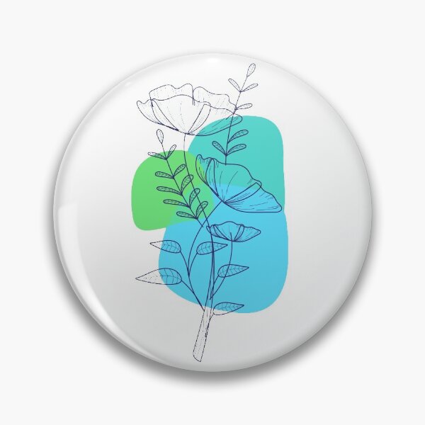 Item preview, minimal floral art designed and sold by MallsD.