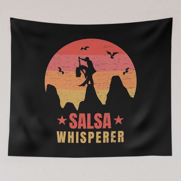Item preview, Salsa Latina Vintag Salsa Whisperer designed and sold by shirti.