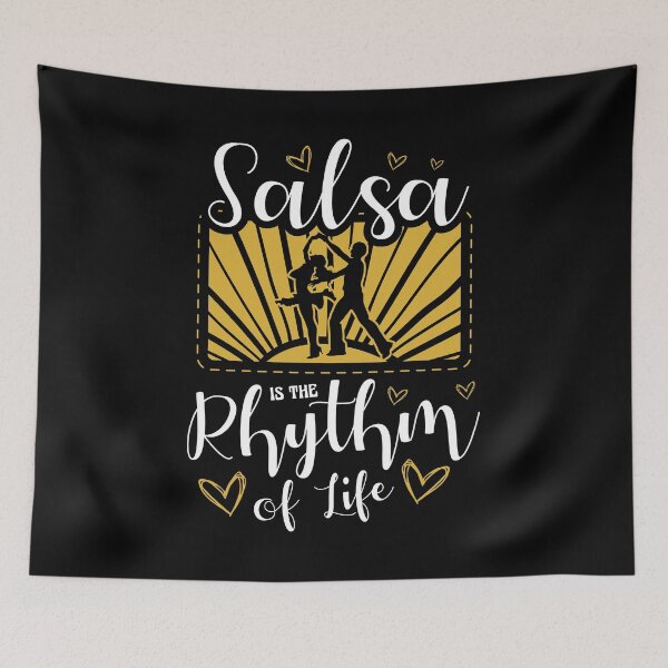 Item preview, Salsa Latina Salsa Is The Rhythm Of Life designed and sold by shirti.