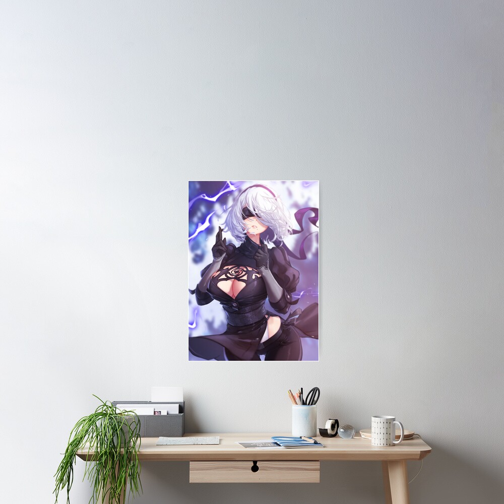 2B Exorcist | NieR X Jujustu Kaizen Poster