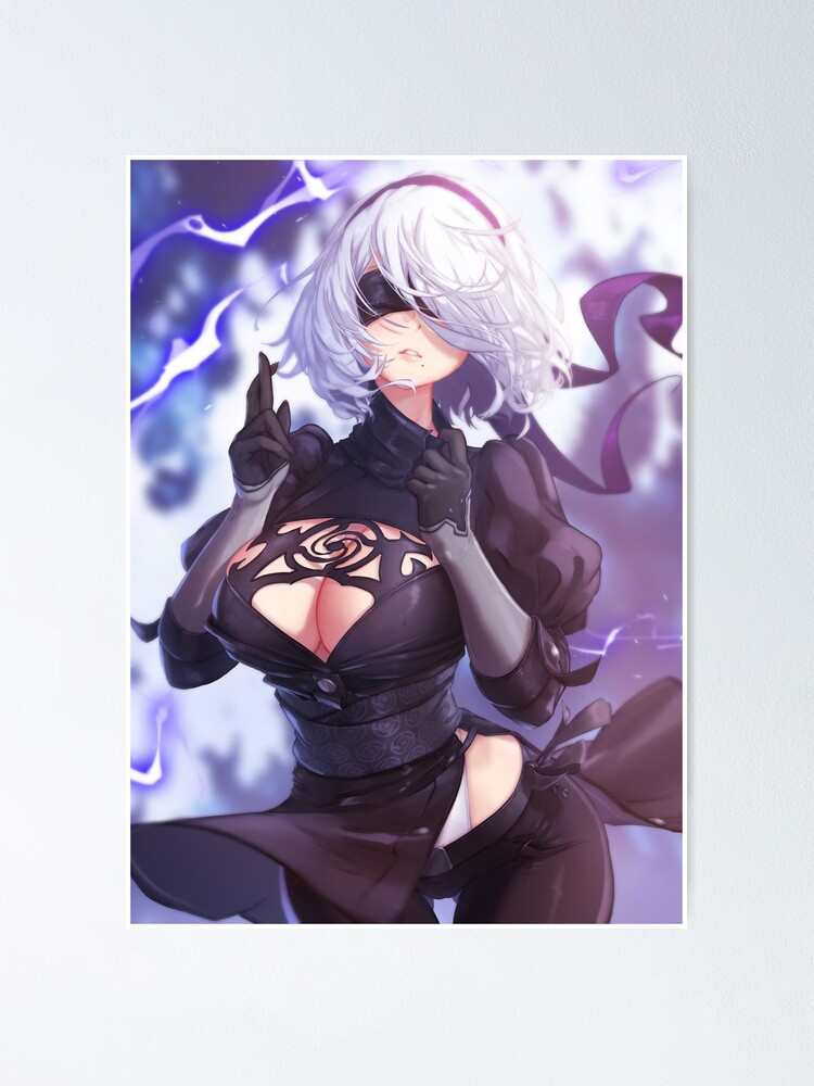 Alternate view of 2B Exorcist | NieR X Jujustu Kaizen Poster