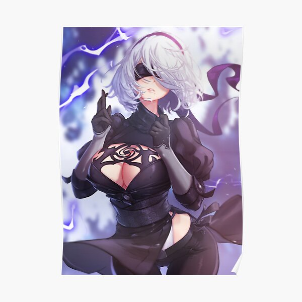 2B Exorcist | NieR X Jujustu Kaizen Poster
