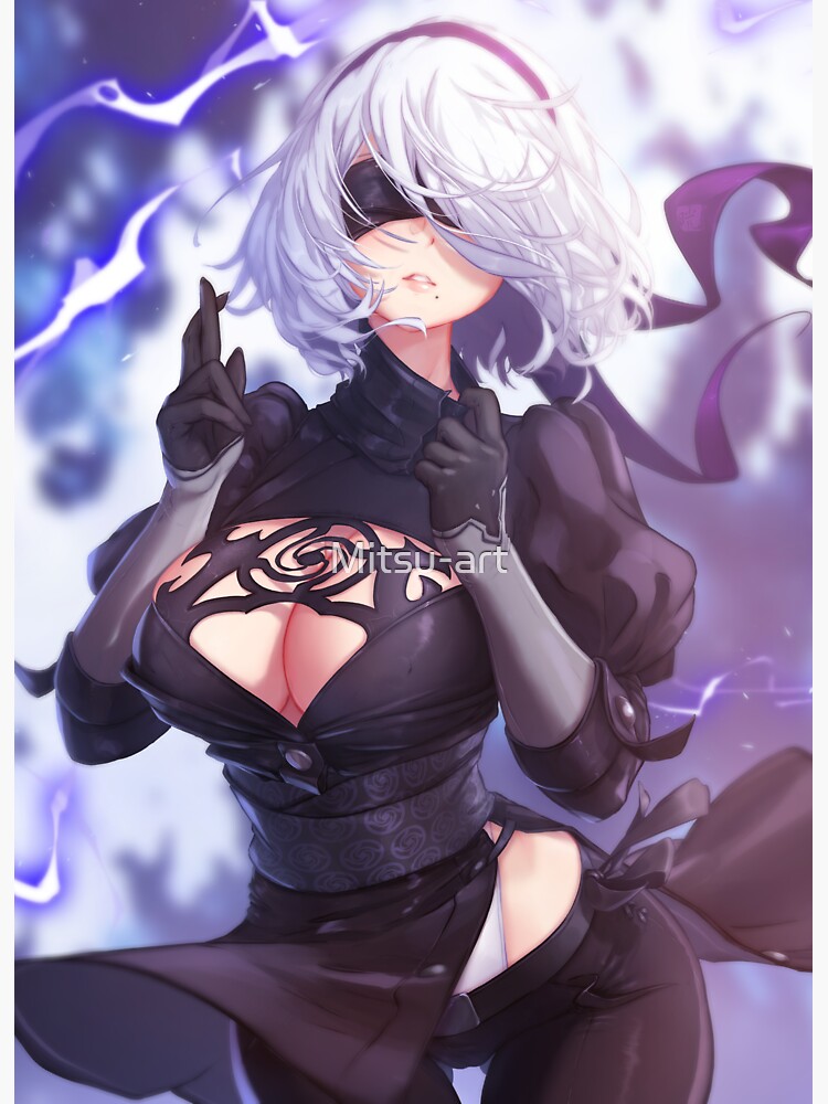 2B Exorcist | NieR X Jujustu Kaizen by Mitsu-art
