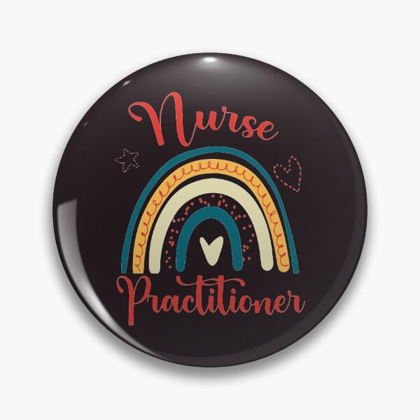 Artikelvorschau, Nurse Practitioner Rainbow (v3) entworfen und verkauft von DebbisPalette.